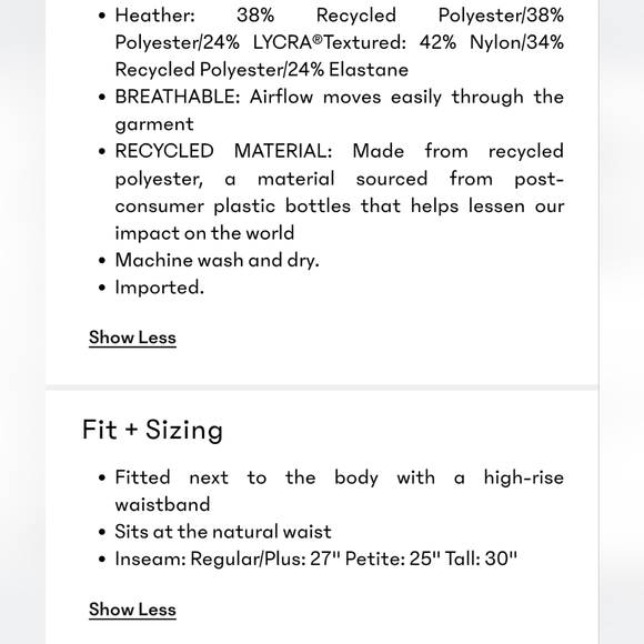 BNWT Athleta Rainier Jogger Legging XS Blue Gray - Picture 6 of 6